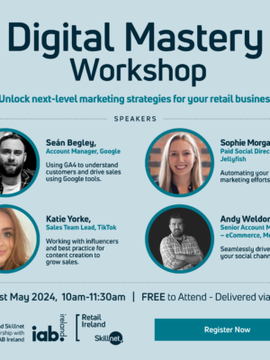 Digital Mastery Free to Attend Workshop 1st May 2024
